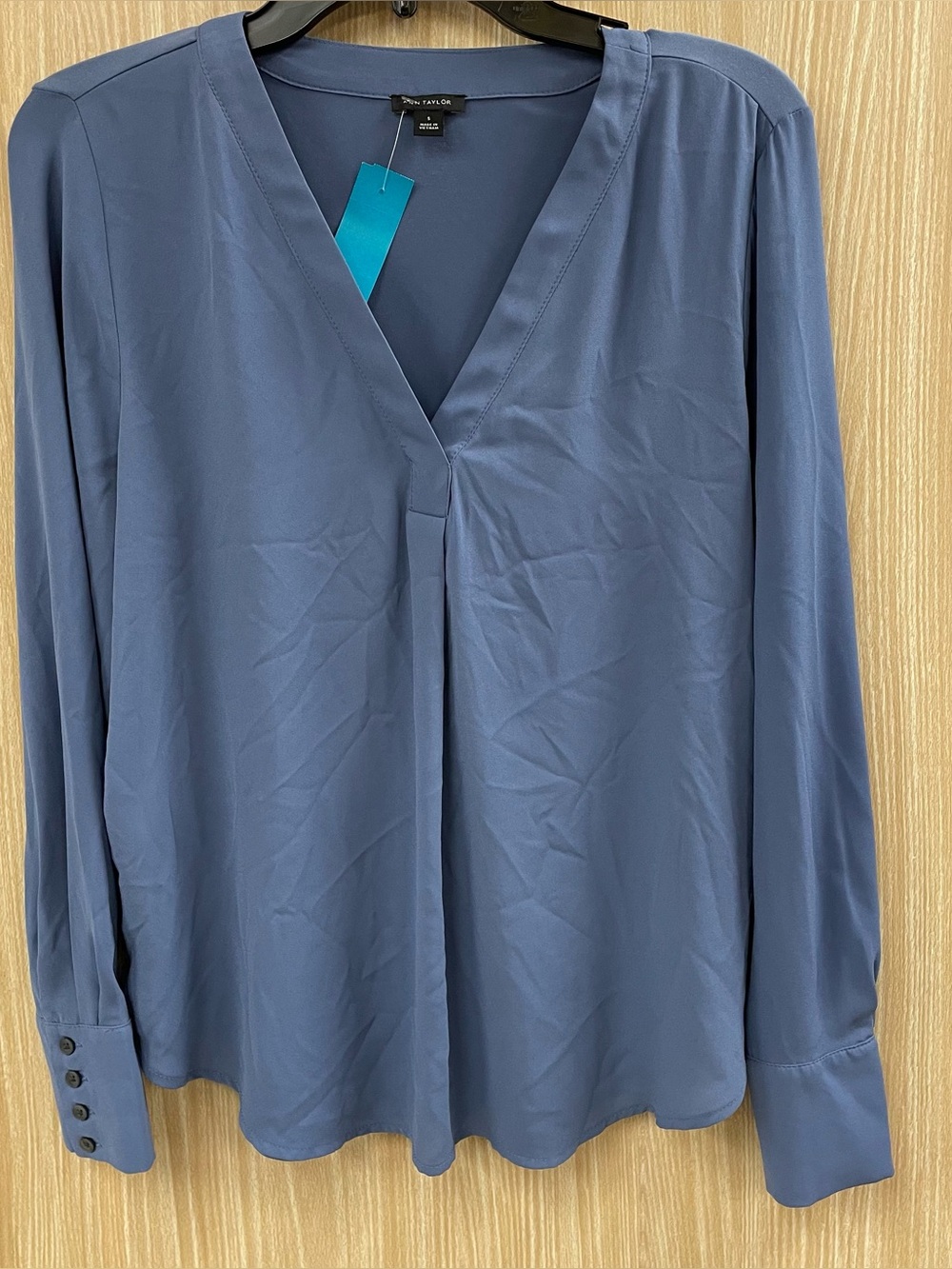 Ann Taylor blue top size small